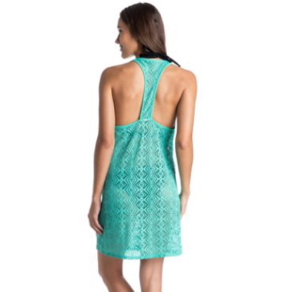 🆕Roxy Junior's Lacy Days Diamond Cover Up Dress - Picture 2 of 6